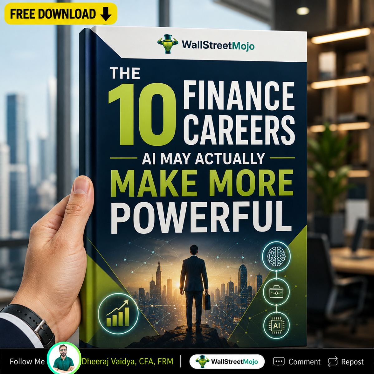 The 10 Finance Careers AI May Actually Make More Powerful