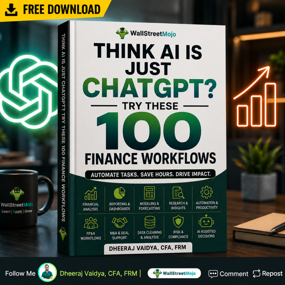 Think AI Is Just ChatGPT? Try These 100 Finance Workflows