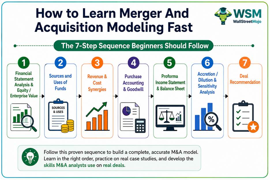 How To Learn Merger And Acquisition Modeling Fast