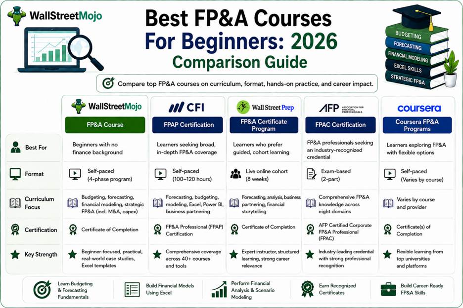 FP&A courses for beginners