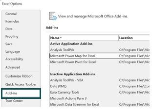 3D Maps in Excel FAQ 1-1
