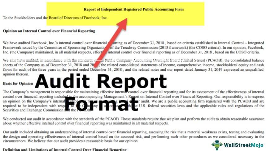Audit Reportย Format
