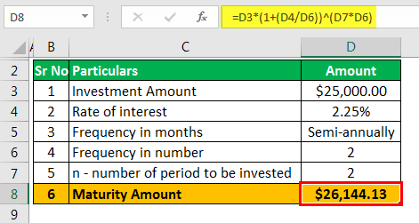 CD Interest Calculator
