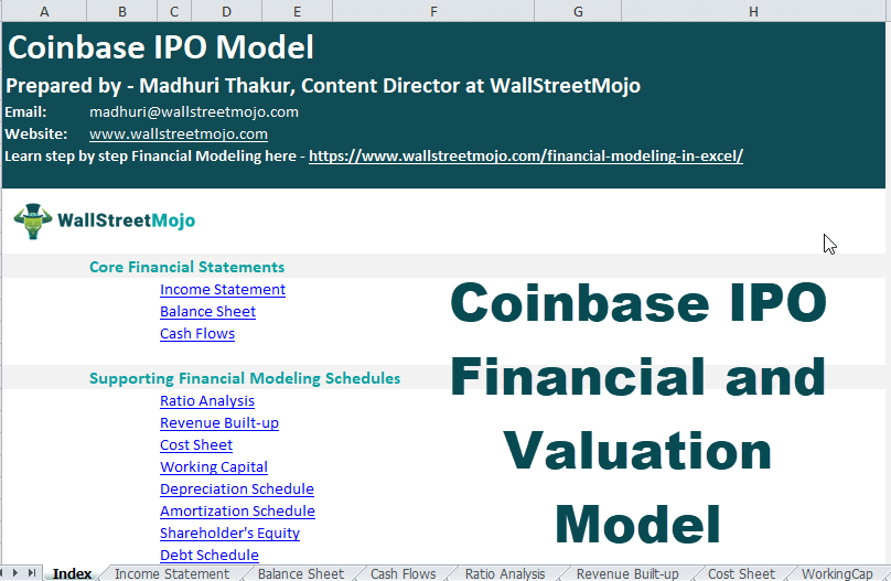 Coinbase IPO – Financial Model & Valuation