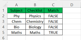 Compare And Match Columns In Excel FAQ 1-1