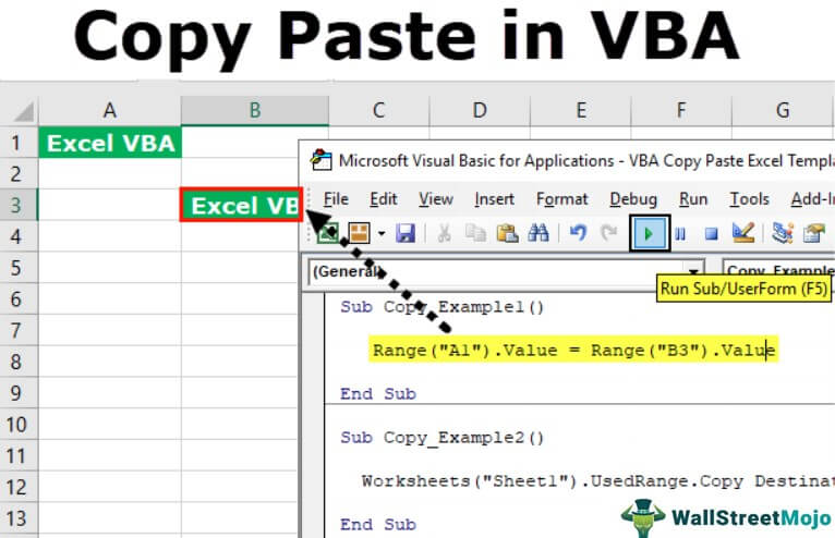 Copy Paste in VBA