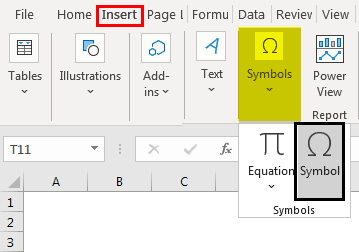 Delta Symbol in Excel FAQ 1