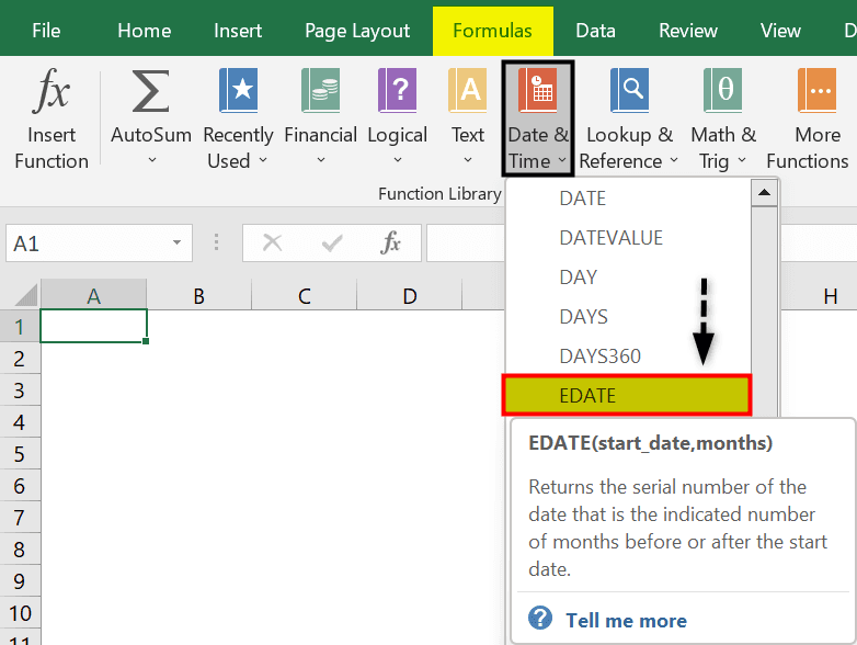 Excel Add Months to Date FAQ 1
