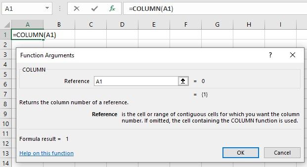 Excel Column To Number FAQ 1-1