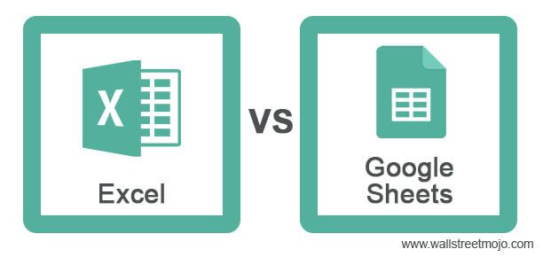 Excel Vs Google Sheets
