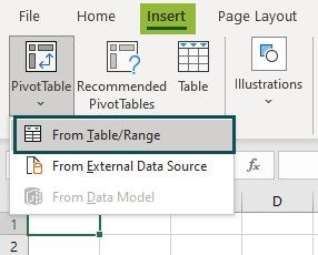 Insert From Table Range