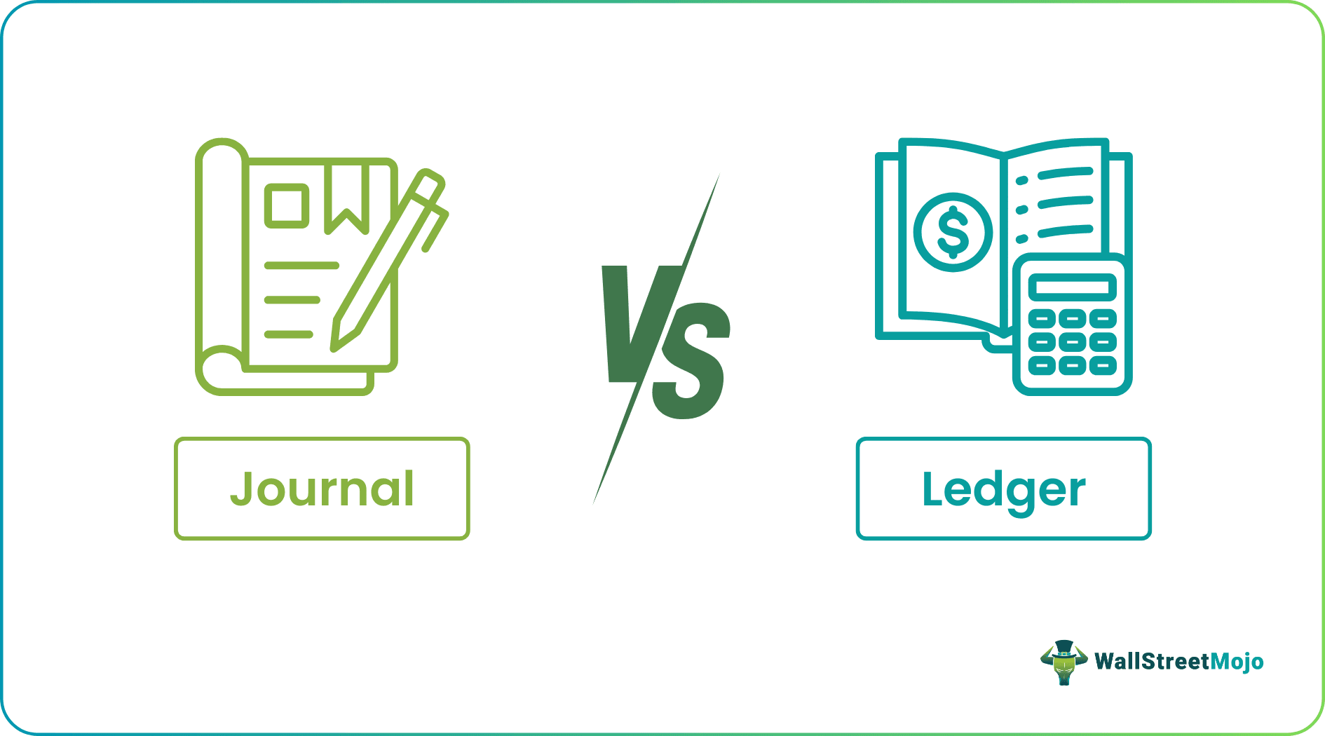 Journal vs Ledger