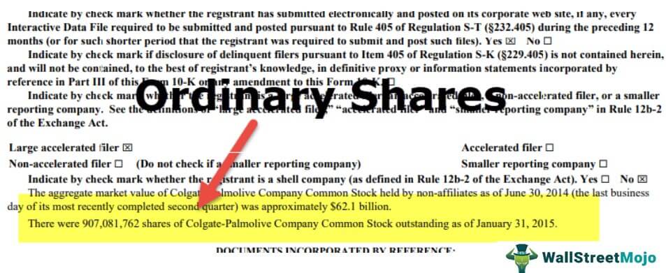 Ordinary Shares