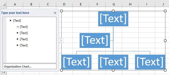 Organization Chart in Excel FAQ 1
