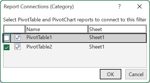 Pivot Table Slicer FAQ 1-2