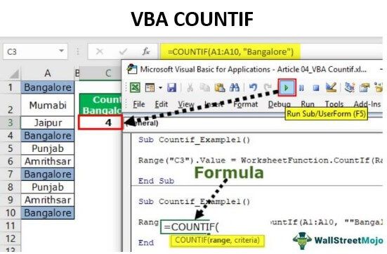 VBA COUNTIF