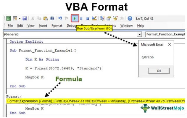 VBA Format