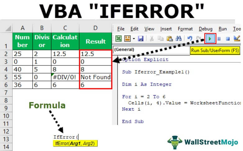 VBA IFERROR