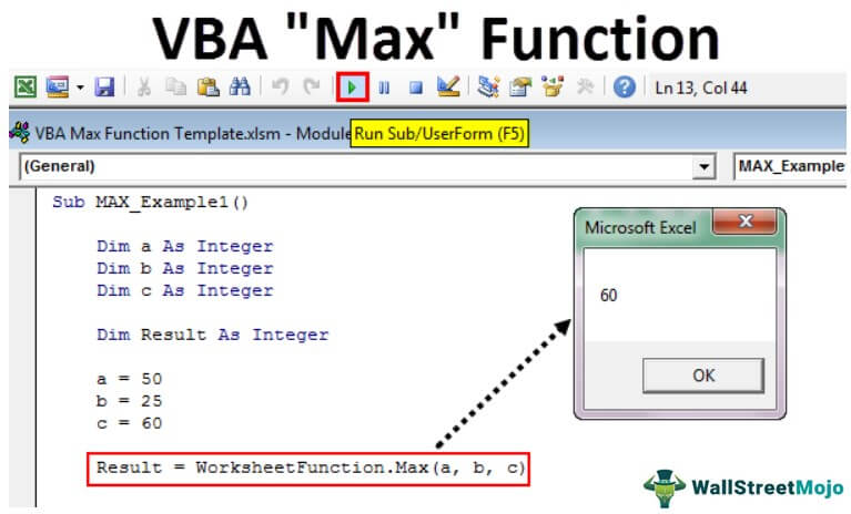 VBA Max