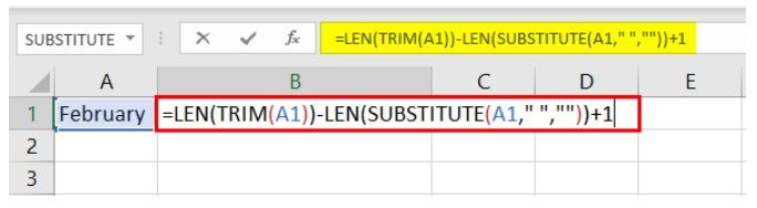 Word Count in Excel