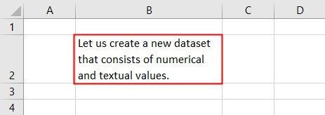 Wrap Text in Excel