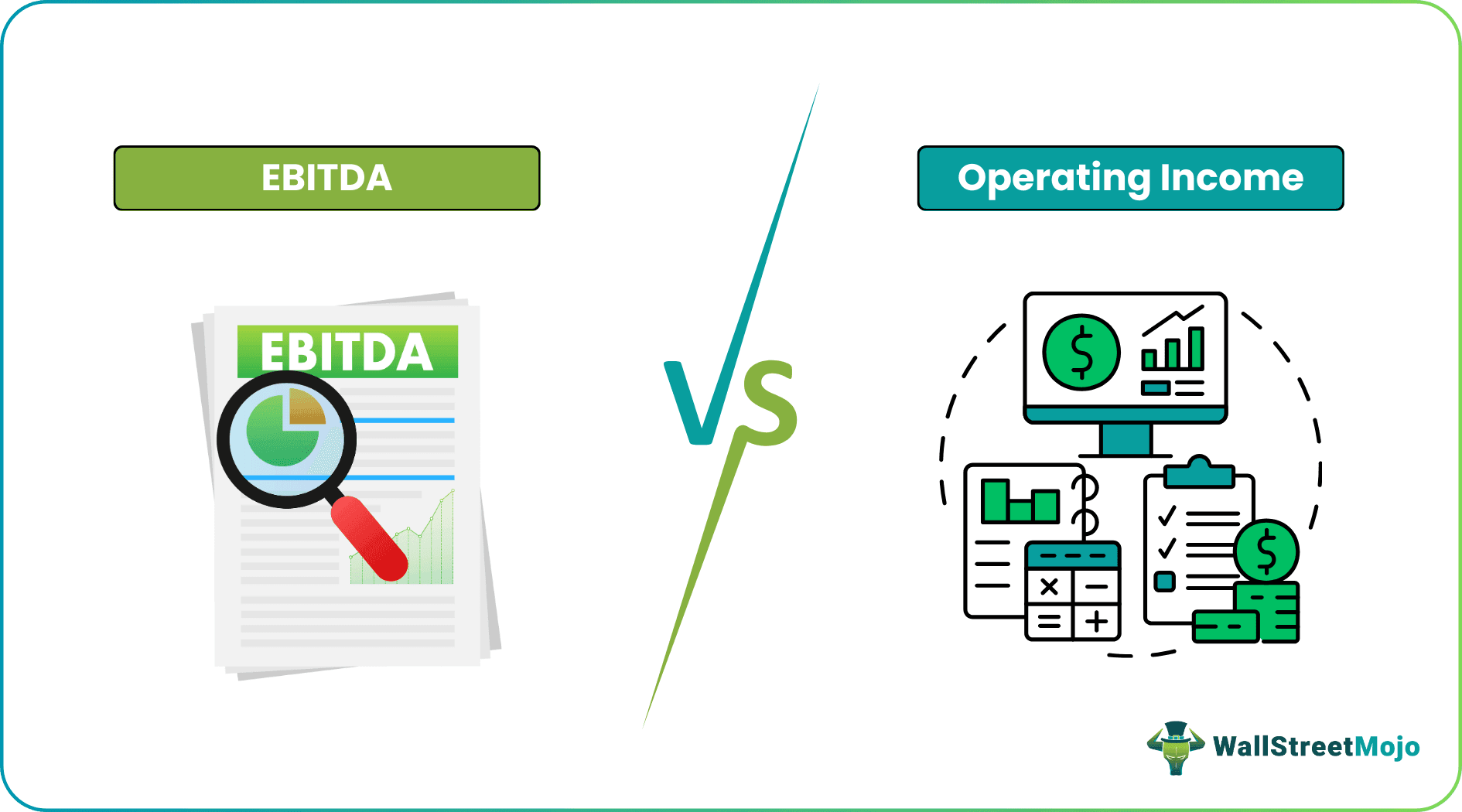 EBITDA vs Operating Income