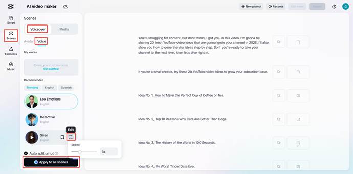 Develop a Script to Visualise with an AI Storyboard