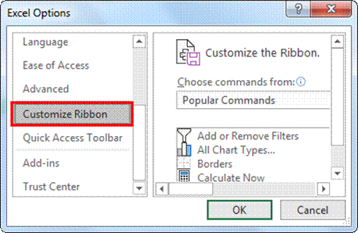 Developer tab Step 3