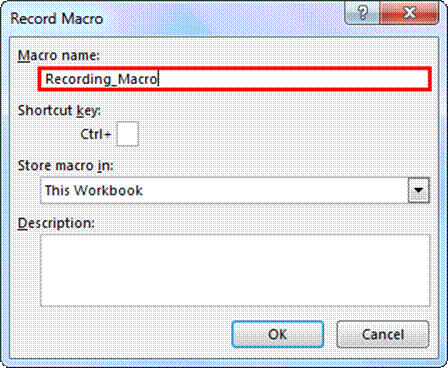 VBA Macro Example 1-2