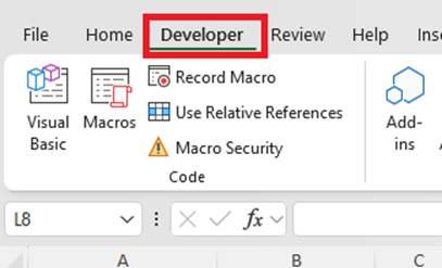 Create Excel VBA Macros Manually 1-2